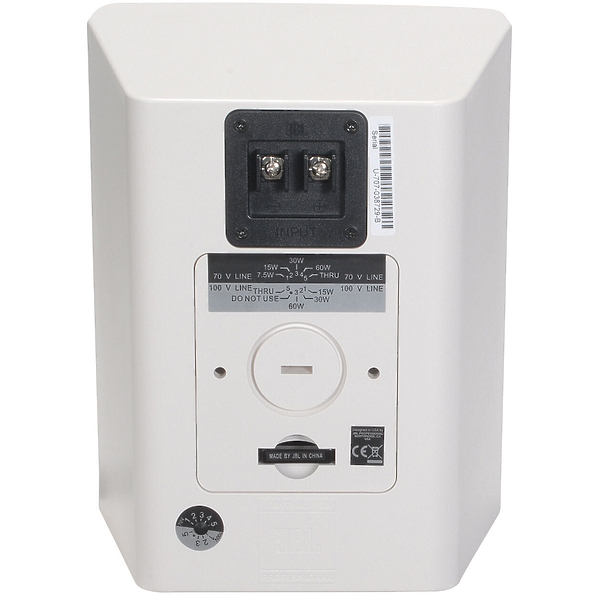 Акустическая система JBL Control 25AV White артикул 123543Si-1 фото 3