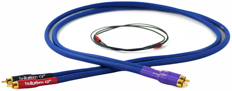 Кабель межблочный аудио Tellurium Q Blue II Phono RCA 2.5m артикул 254275Si-1