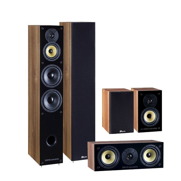 Комплект акустики Davis Acoustics Balthus Set 5.0 american walnut (70+30+10) артикул 175844Si-1