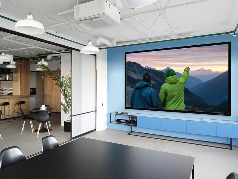 Экран Stewart Cima 110" 16:9 CIF110HNEVEWX (область просмотра 137x244 см, Neve White (1.1) VeLux) артикул 234404Si-1 фото 3