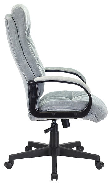 Кресло Бюрократ CH-824/LT-28 (Office chair CH-824 grey/l.blue Light-28 cross plastic) артикул 263435Si-1 фото 4