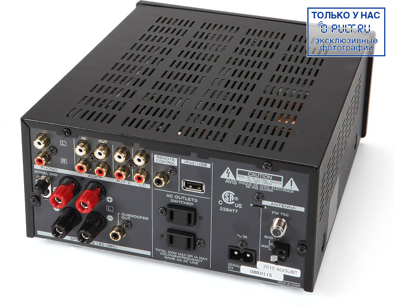 Стереоусилитель Teac AG-H380 black артикул 325115FV-1 фото 3