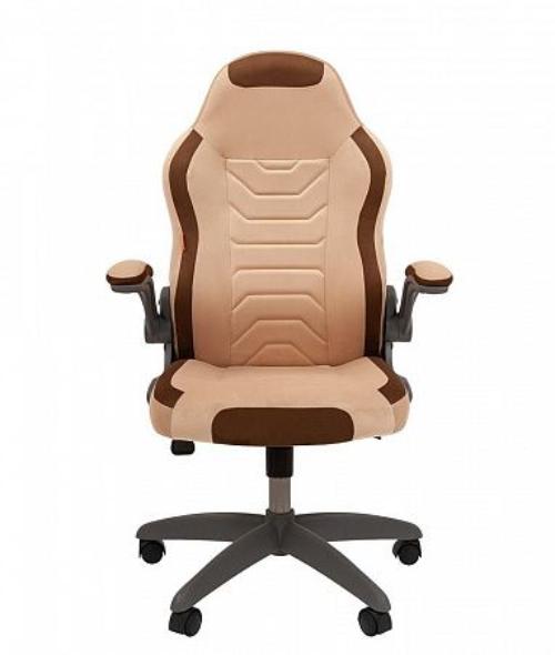 Кресло игровое Chairman game 50 00-07083618 Beige/Brown артикул 269975Si-1 фото 3