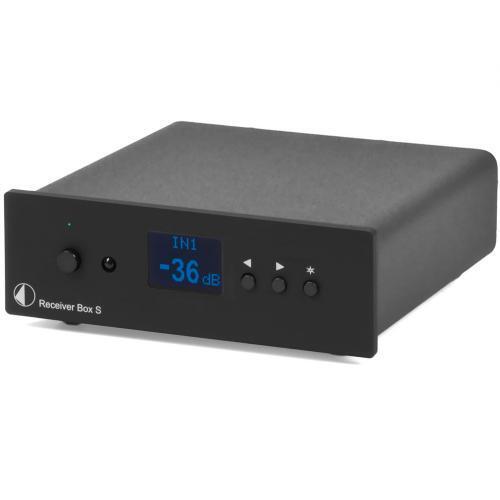Стереоусилитель Pro-Ject Receiver Box S black артикул 326813FV-1