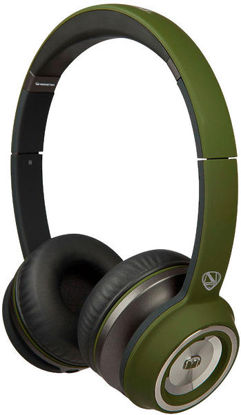 Наушники Monster NTune On-Ear Matte Green артикул 114210Si-1 фото 3