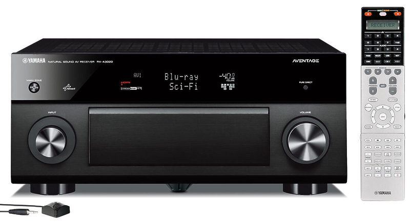 AV Ресивер Yamaha RX-A3020 black артикул 378505FV-1 фото 5