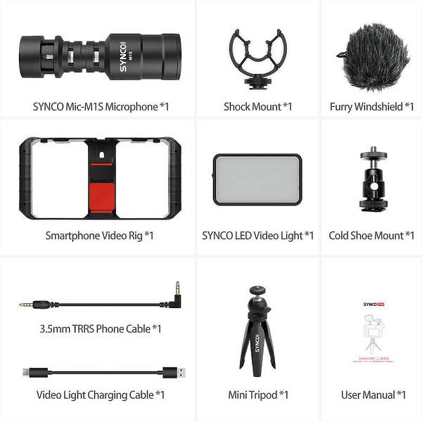 Набор для влогера Synco Vlogger Kit 1 артикул 243535Si-1 фото 5