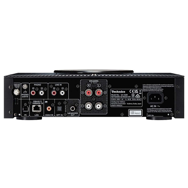 CD ресивер Technics SA-C600 Silver/Black артикул 300081Si-1 фото 3