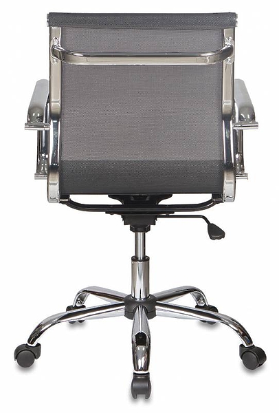 Кресло Бюрократ CH-993-LOW/M01 (Office chair CH-993-Low black M01 gauze low back cross metal хром) артикул 263457Si-1 фото 5