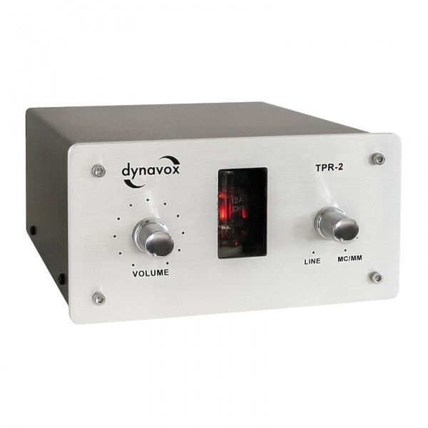 Фонокорректор ламповый Dynavox TPR-2 silver артикул 228658Si-1 в интернет-магазине «HiFiRussia»