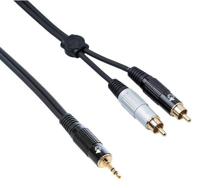Кабель miniJack-2RCA Bespeco EAYMSR300 3 m артикул 257116Si-1