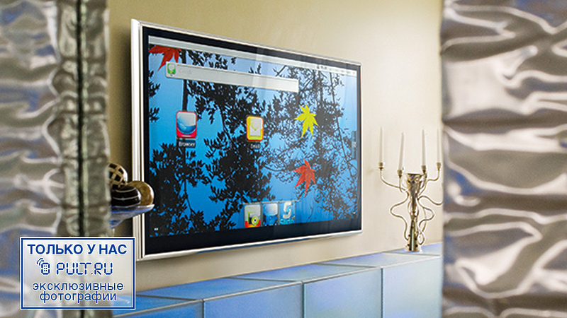 LED телевизор Hantarex 55" Smart DOT View silv / blk (чёрное стекло в серебристой рамке) артикул 333272FV-1 фото 6
