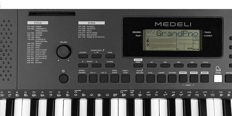 Синтезатор Medeli MK100 артикул 284281Si-1 фото 6
