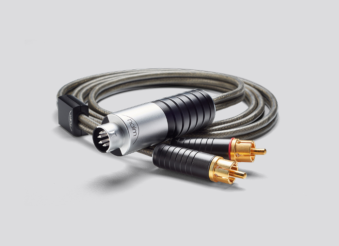 Межкомпонентный кабель Naim Super Lumina Interconnect DIN-RCA артикул 124448Si-1