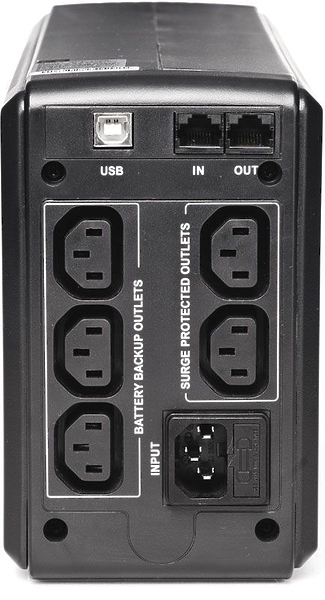 Блок бесперебойного питания Powercom Smart King Pro SPT-700-II Black артикул 268138Si-1 фото 3