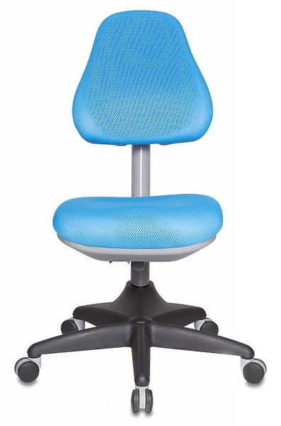 Кресло Бюрократ KD-2/BL/TW-55 (Children chair KD-2 l-blue TW-55 cross plastic) артикул 263516Si-1 фото 3