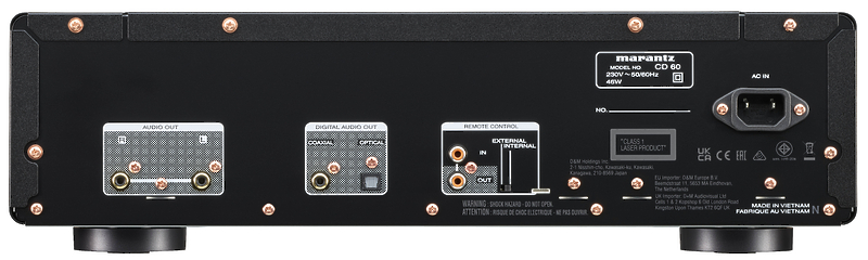 CD проигрыватель Marantz CD 60 Black артикул 266687Si-1 фото 5