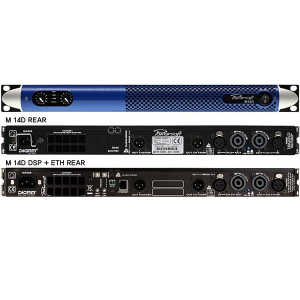 Усилитель звука Powersoft M14D артикул 107014Si-1 фото 3