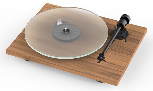 Проигрыватель винила Pro-Ject T1 BT (OM 5E) walnut артикул 222242Si-1 фото 3