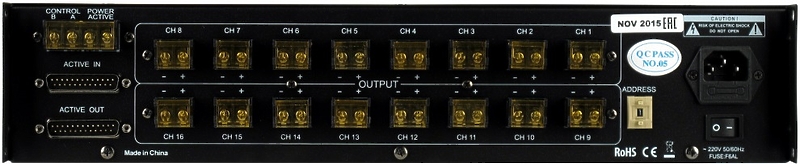 Распределитель питания Proaudio PS-24VDC артикул 334520Si-1 фото 3