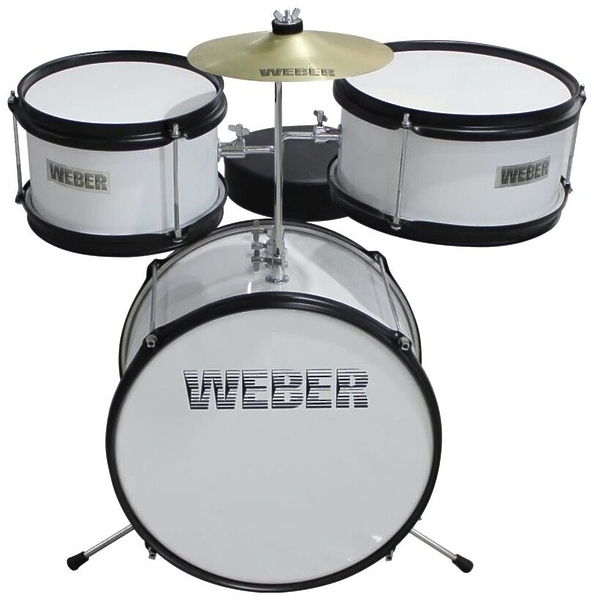 Детская ударная установка Weber Rabbit Kit White артикул 318783Si-1