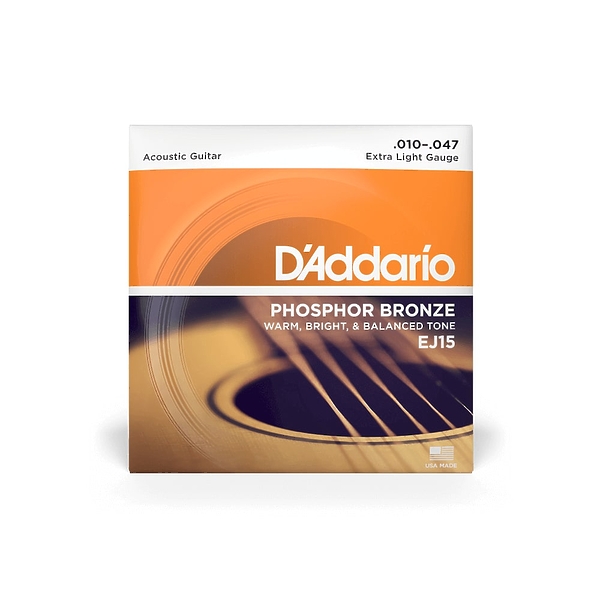 Струны для акустической гитары D'Addario EJ15 артикул 315277Si-1 фото 3