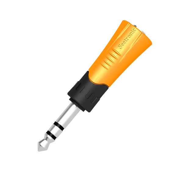 Переходник TRS Jack 3.5mm - TRS Jack 6.3mm Seetronic MP3-MJF артикул 306608Si-1
