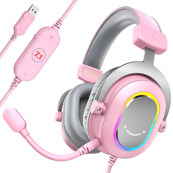 Игровая гарнитура FIFINE H6X Pink артикул 309299Si-1