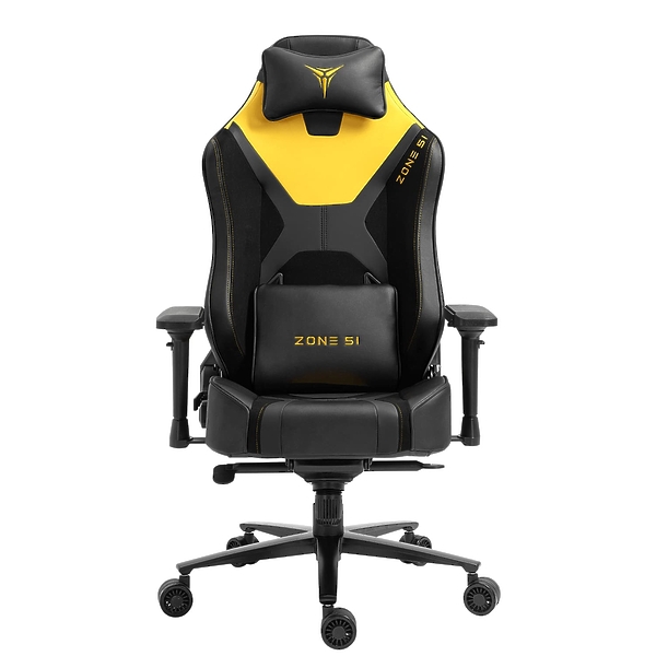 Кресло компьютерное игровое ZONE 51 ARMADA Black-yellow артикул 312607Si-1