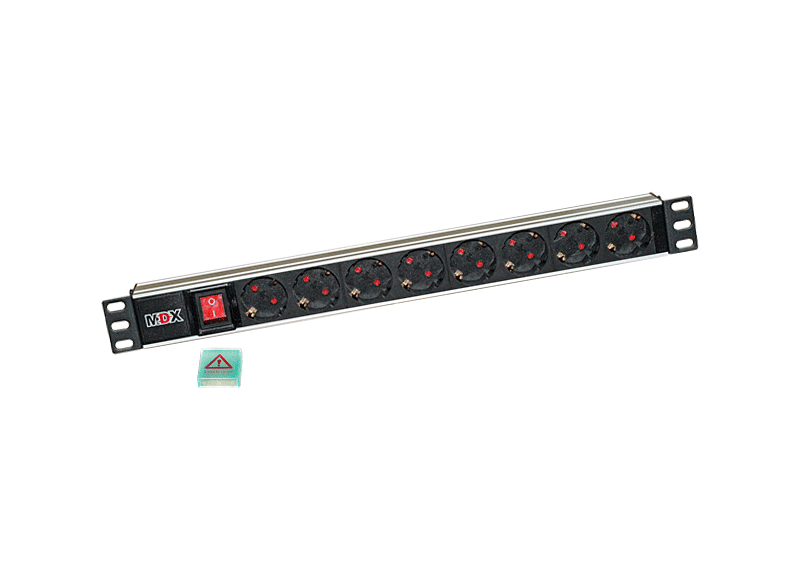 Блок розеток 19'' MDX PDU-8E-10A-Sw артикул 121584Si-1