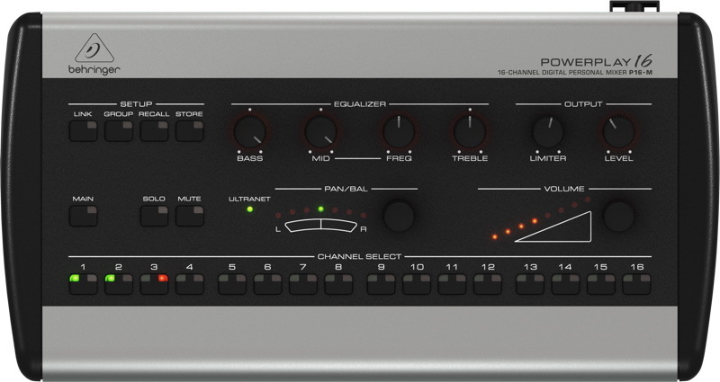 Микшер Behringer P16-M артикул 121817Si-1