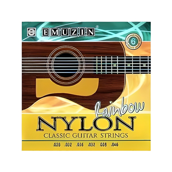 Струны для классической гитары Emuzin 6С374 Nylon 1-3 артикул 291033Si-1