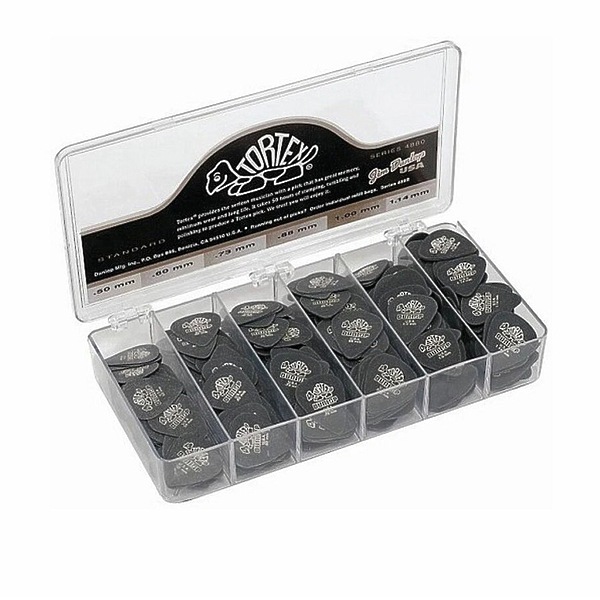 Медиаторы Dunlop 4880 Tortex Pitch Black Standard (432 шт) артикул 332360Si-1 фото 3