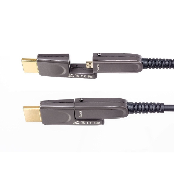 HDMI кабель In-Akustik Exzellenz Profi HDMI2.0 optical fiber cable 18Gbps, Typ D>A, 100.0 m, 0092431100 артикул 178724Si-1 фото 3