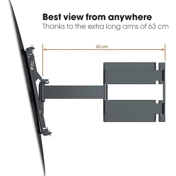 Кронштейн для телевизора Vogels THIN 550 Black артикул 182071Si-1 фото 8