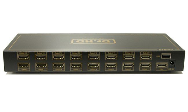 HDMI делитель 1x16 с медиаплеером / Dr.HD SP 1164 SLP артикул 143224Si-1 фото 3