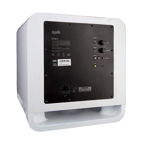 Сабвуфер Polk Audio HTS SUB 10 white артикул 171480Si-1 фото 5