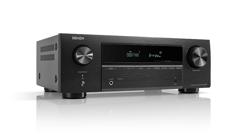 AV ресивер Denon AVR-X580BT артикул 300784Si-1 фото 4