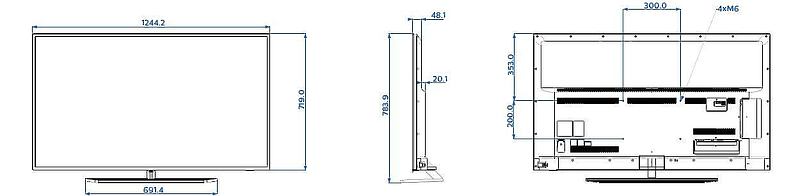 Коммерческий телевизор Philips 55HFL6014U/12 артикул 209929Si-1 фото 3