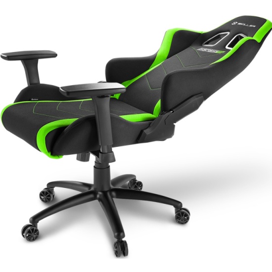 Кресло игровое Sharkoon SKILLER SGS2 BK/GN артикул 269912Si-1 фото 5