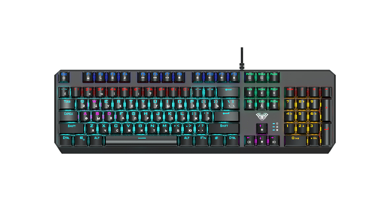 Игровая механическая клавиатура AULA F2066 артикул 303024Si-1