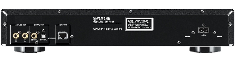 CD проигрыватель Yamaha CD-N301 black артикул 113129Si-1 фото 3
