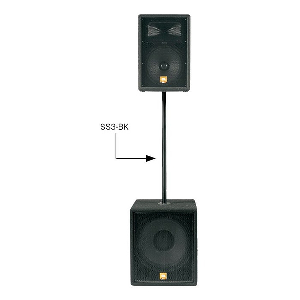 Стойка JBL SS3-BK24 стойка соединительная саб/саттелит для JRX, MRX и PRX. Диаметр 35мм, высота 60см артикул 125406Si-1