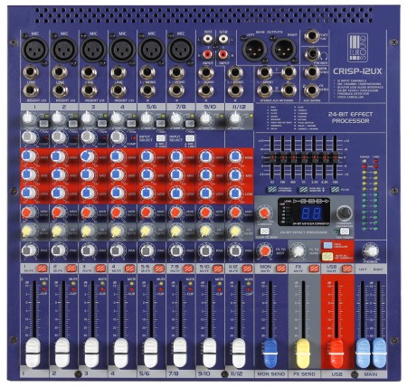 Микшерный пульт Eurosound CRISP-12UX артикул 300687Si-1