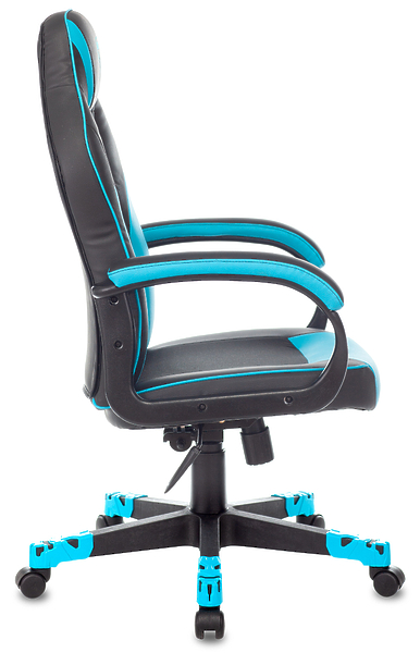 Кресло Zombie GAME 17 BLUE (Game chair GAME 17 black/blue textile/eco.leather cross plastic) артикул 263254Si-1 фото 9