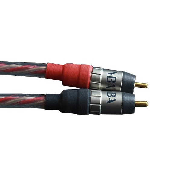 Кабель межблочный YBA Glass RCA 1.23m артикул 271006Si-1