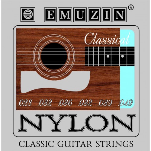 Струны для классической гитары Emuzin 6С371 Nylon 1-3 артикул 291032Si-1
