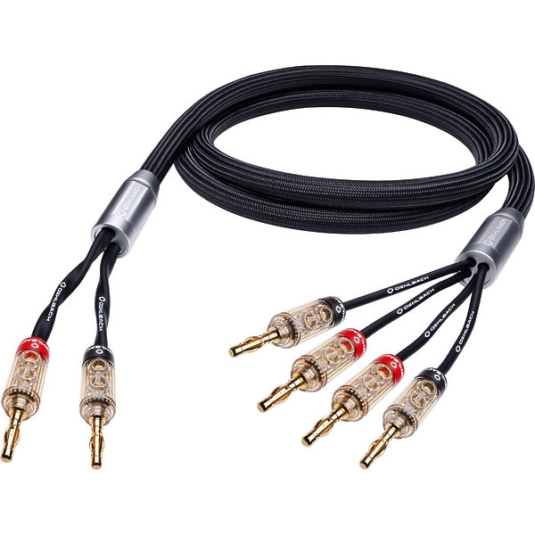 Акустический кабель Oehlbach STATE OF THE ART XXL Fusion Two Cable Set, 2x2,0m, bi-wiring w.banana, D1C14223 артикул 281220Si-1