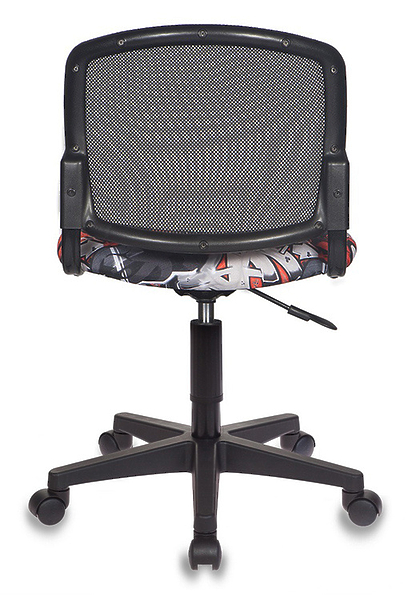 Кресло Бюрократ CH-296NX/GRAFFITY (Children chair CH-296NX black seatblack graffity cross plastic) артикул 263408Si-1 фото 5