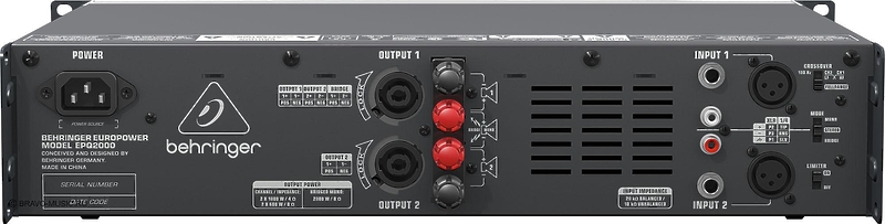 Behringer EPQ1200 артикул 126112Si-1 фото 3